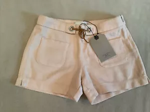 Zara Girls Soft Collection Shorts 7/8 Nwt Tan - Picture 1 of 3