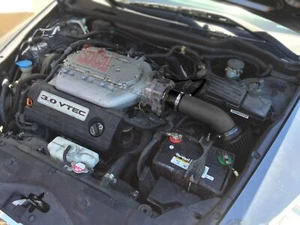 All BLACK COATED Air Intake Kit & Filter For 2003-2007 Honda Accord 3.0L V6 - Bild 1 von 1