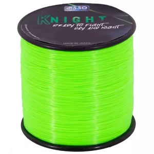 Asso Knight Sea Fishing Casting Line 4oz Spool - Fluoro Green - Picture 1 of 1