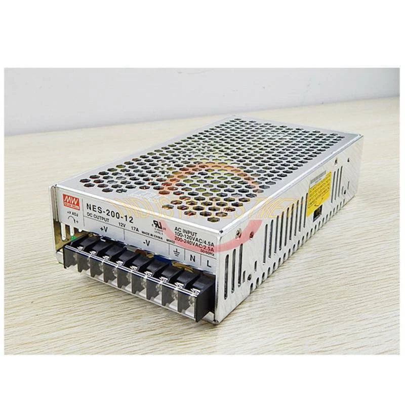 1PCS MeanWell NES-200-12 200W 12V 17A Switching Power Supply Transformer Adapter - Image 1 of 1