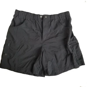 Columbia Sportswear Pantalones Cortos de Senderismo Carga Negros Cintura Elástica Mediana Exterior - Imagen 1 de 6