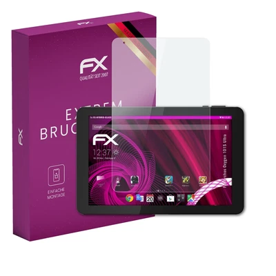 atFoliX Glasfolie für Archos Oxygen 101S Ultra Displayfolie 9H Schutzpanzer - Bild 1 von 4