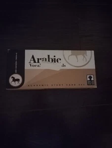 Arabic Vocabulary Cards Arabic Edition Bilingual Edition Complete Good Vised - Picture 1 of 2