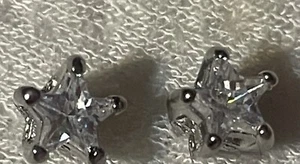 Pendientes Swarovski en forma de estrella. - Imagen 1 de 4