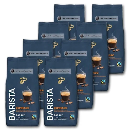 8 kg de grains de café Tchibo Barista Espresso - Photo 1/1