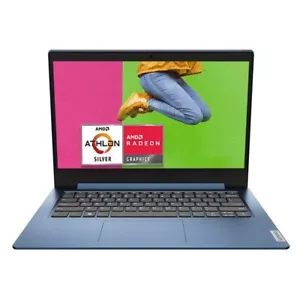 Lenovo IdeaPad 1 14" HD Laptop AMD Athlon 3050E 1.4Ghz 128GB SSD 4GB RAM - Picture 1 of 10