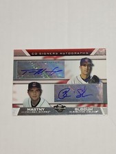 2007 Topps Co-Signers Dual Autographs Tom Mastny Brian Slocum #CS-MSL Cleveland