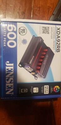 Amplificador coche 2 canales Jensen XDA92RB 600W Foto 1 de 2