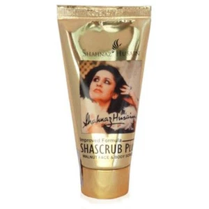 NEW SHAHNAJ HUSSAIN SHASCRUB WALNUT FACE & BODY SCRUB MAKE SKIN BRIGHT(40 GRAM) - Picture 1 of 1