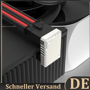 ATX3.0 Adapter Black 180 Degree for RTX 4090 4080 4070 Ti 3090 Ti Graphics Card - Afbeelding 1 van 18