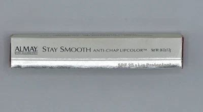 (2pack) Almay Stay Smooth Anti-Chap Lip Color - Cherry 50 - Image 1 of 2