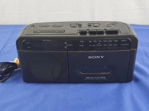 SONY Dream Machine AM FM Clock Radio / Cassette Player Model ICF-C610 Tested - Picture 1 of 6