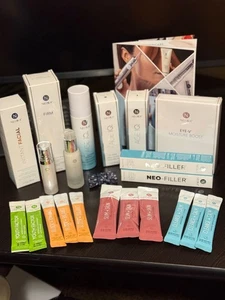 $1125 NEORA SKIN COMPLETE ADVANCED ANTI AGING LOT OF 22 AGE-IQ NEO FILLER & MORE - Picture 1 of 23
