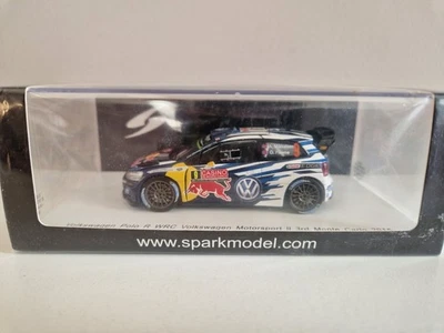 Spark 1/43 Volkswagen Polo WRC Mikkelsen/Floene - Rally Monte Carlo 2015 - S4507 Foto 1 de 4