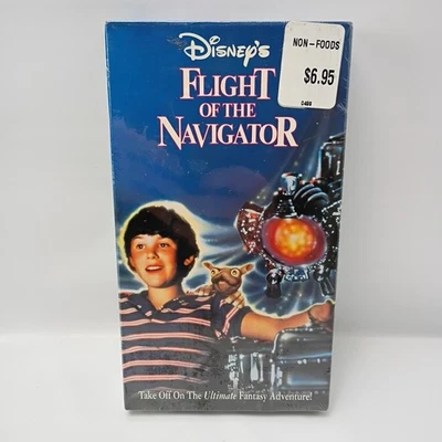 Flight of the Navigator VHS Factory Sealed Disney Vintage Video Tape - Image 1 of 4