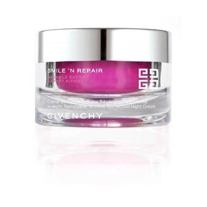 GIVENCHY SMILEN CREMA DE NOCHE EXPERTA EN ARRUGAS REPARACIÓN 1,7 OZ - NUEVA VENTA AL POR MENOR $150 - Imagen 1 de 2