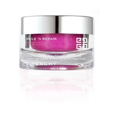 GIVENCHY SMILEN CREMA DE NOCHE EXPERTA EN ARRUGAS REPARACIÓN 1,7 OZ - NUEVA VENTA AL POR MENOR $150 Foto 1 de 2