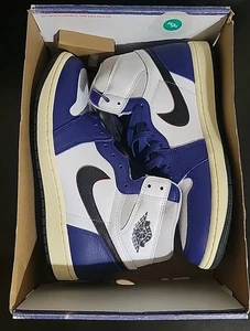 Talla 10.5 - Air Jordan 1 Retro OG Alto Raro Aire - Azul Real Profundo - Imagen 1 de 6
