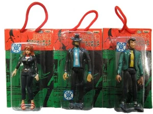 Lotto 3 Figure LUPIN Third Action Pose Fujiko Gigen Lupin BANPRESTO JAPAN - Imagen 1 de 1