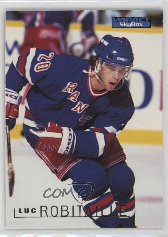 1995-96 Skybox Impact Luc Robitaille #113 HOF - Image 1 of 2