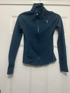 NWOT Greyson Golf Soleil Full Zip Jacket Womens Size XS Blue Teal Athletic Wear - Picture 1 of 6