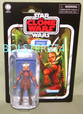 Figura AHSOKA TANO VC102 Star Wars 2022 Vintage Line 3.75" Clone Wars Reedición  Foto 1 de 4