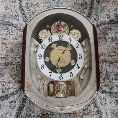 Seiko Melodies in Motion Collector's Edition Swarovski Crystal Clock Tested 2007 - Image 1 of 4