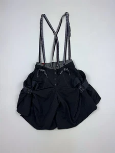 Y2K Marithe Francois Girbaud Layered Tube Ballon Wool Shorts - Picture 1 of 16