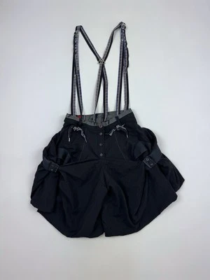 Y2K Marithe Francois Girbaud Layered Tube Ballon Wool Shorts - Image 1 of 4