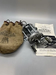 Vintage Pflueger Summit 1993L Angelrolle Top Original Tasche Anleitung - Bild 1 von 6