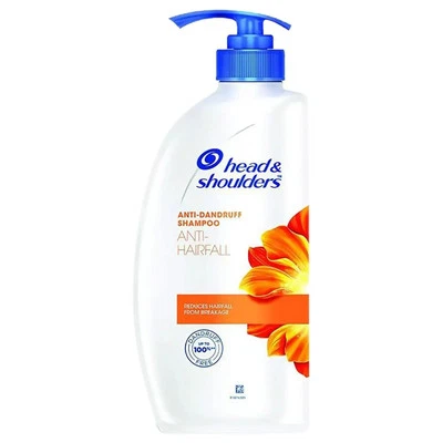 Head & Shoulders Anti-Hairfall Anti-Dandruff Shampoo Buy One Get 2 X 650 ML Pack - Image 1 of 4
