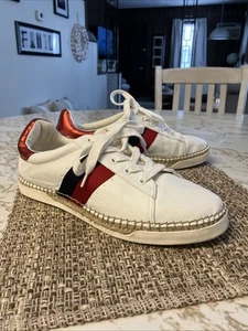 Steve Madden Kalypso Sneakers Casual US Size 8.5 Faux Leather - Picture 1 of 9