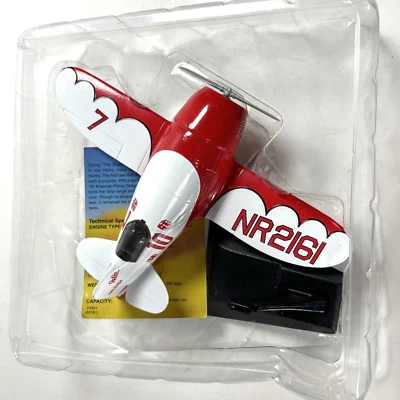MotorMax Classic Props 1930 Gee Bee R-2 1:100 Diecast Airplane w/ Stand & Card - Image 1 of 4