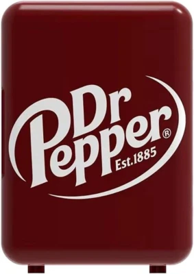 MIS135DRP DR. Pepper Mini Portable Compact Personal Fridge Cooler, 4 Liter Capac - Image 1 of 4
