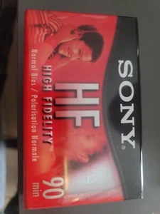 Sony HF High Fidelity Blank Audio Cassette Tape 90 Min (New!) - Picture 1 of 4