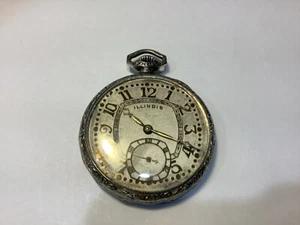 1926 ILLINOIS 12 SIZE TIME KING POCKET WATCH - Picture 1 of 8