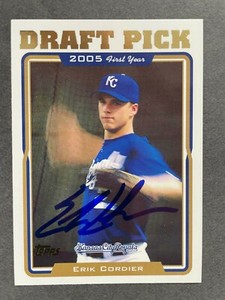 2005 Topps SIGNED: Erik Cordier, ROYALS #675