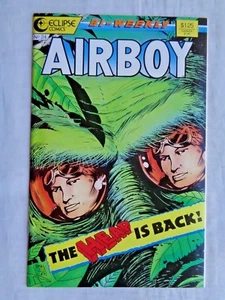 Airboy Nº 24 de junio de 1987 Eclipse Comics Truman & Dixon primera impresión casi nuevo (9,4) - Imagen 1 de 8