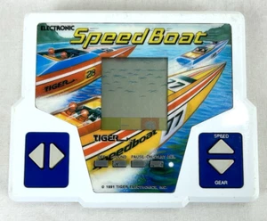 Vintage 1991 Tiger Electronics Speed Boat Handheld Portable Game Tested & Works! - Picture 1 of 9