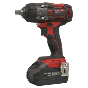 Sealey 1/2"Sq Drive Cordless Brushless Impact Wrench 18V 4Ah (CP650LI) - Picture 1 of 4