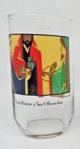 Los Reyes y las Ofrndas PUERTO RICO 1997 McDonald's & Coca Cola Glass Tumbler - Picture 1 of 4