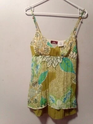 Camiseta sin mangas Jordache con correa de espagueti. Talla Junior Med 7-8 Foto 1 de 4