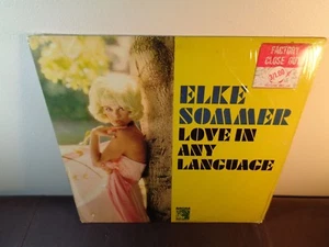ELKE SOMMER LOVE IN ANY LANGUAGE 1965 MGM SE-4321 / Cheesecake Glamour Cover - Picture 1 of 1
