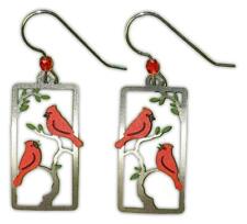 CARDINAL TREE Hypo-Allergenic Earrings, Sterling Silver Plated, by Sienna Sky