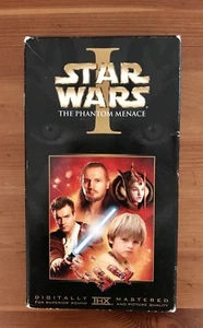 Star Wars I VHS The Phantom Menace Liam Neeson 1999 George Lucas - Picture 1 of 4