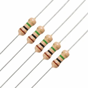 10 Pack~100PACK 1 M Ohm Ω 5% Tolerance 1/4W 0.25 Watt Carbon Film Resistor - Picture 1 of 5