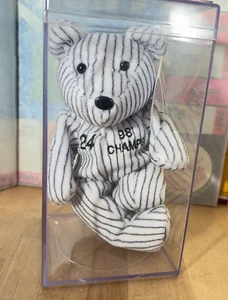 Oso de peluche Salvinos BAMM Beanos Yankees 1998 Champions #24 Tino Martínez - Imagen 1 de 7