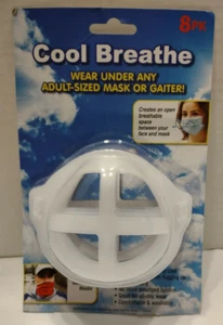 Staffa maschera 3D respirazione fredda per una comoda respirazione inserto telaio di supporto 8 pezzi - Foto 1 di 2