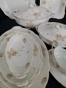 Seltenes Jugendstil Essservice Lorenz Hutschenreuther - Bild 1 von 24