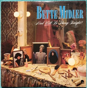 Bette Midler Mud Will Be Flung Tonight LP 1985 Vinyl Album - Fit Or Fat, Coping - Picture 1 of 6